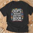 Oops I Bought Another Book Library Reader Bibliophile T-Shirt Gifts for Old Men
