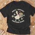 Oops I Bought Another Book Shirt Goose Reader T-Shirt Gifts for Old Men