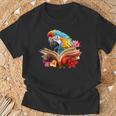 Parrot Reading Book T-Shirt Gifts for Old Men Parrot Reading Book T-Shirt Gifts for Old Men