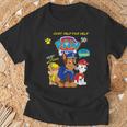 Paw Patrol Comic Book Strip T-Shirt Gifts for Old Men