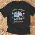 Protect Public Education Public Library Read Banned Books T-Shirt Gifts for Old Men