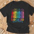 Radicalized By Basic Decency Rainbow Books LGBTQ Equality T-Shirt Gifts for Old Men Radicalized By Basic Decency Rainbow Books LGBTQ Equality T-Shirt Gifts for Old Men