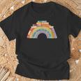 Rainbow Books Teacher Books Bring Color To Life Tee T-Shirt Gifts for Old Men Rainbow Books Teacher Books Bring Color To Life Tee T-Shirt Gifts for Old Men
