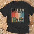 I Read Banned Books Reader Bookworm T-Shirt Gifts for Old Men I Read Banned Books Reader Bookworm T-Shirt Gifts for Old Men