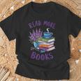 Read More Books Floral Book Reader Art Reading Lover Quote T-Shirt Gifts for Old Men Read More Books Floral Book Reader Art Reading Lover Quote T-Shirt Gifts for Old Men