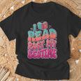 I Read Past My Bedtime Book Lover Bookworm T-Shirt Gifts for Old Men