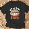 Read S'More Book Marshmallow Book Reading Lover T-Shirt Gifts for Old Men