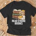 Read S'More Books Camping Themed Literacy Night T-Shirt Gifts for Old Men Read S'More Books Camping Themed Literacy Night T-Shirt Gifts for Old Men