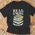 Read S'More Books Marshmallow Reading Smores T-Shirt Gifts for Old Men Read S'More Books Marshmallow Reading Smores T-Shirt Gifts for Old Men