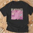 READALOTL Read A Lot AXOLOTL Reader Books Axolotls Meme T-Shirt Gifts for Old Men READALOTL Read A Lot AXOLOTL Reader Books Axolotls Meme T-Shirt Gifts for Old Men