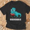 Readasaurus Reading Dinosaur Bookworm Book Reader Meme T-Shirt Gifts for Old Men Readasaurus Reading Dinosaur Bookworm Book Reader Meme T-Shirt Gifts for Old Men
