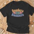 Readers Are Leaders Men Women Kids Reading Book Lover T-Shirt Gifts for Old Men