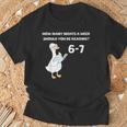 Reading 6-7 Silly Goose Read Books Bookish Bookworm T-Shirt Gifts for Old Men Reading 6-7 Silly Goose Read Books Bookish Bookworm T-Shirt Gifts for Old Men
