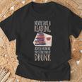 Never Take A Reading Advise For Books & Wine Lover Bookworm T-Shirt Gifts for Old Men