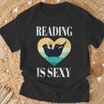 Reading Books In Bathtub Bathing Sexy Bookworm Reading Rats T-Shirt Gifts for Old Men