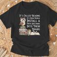 Reading Books Stimulates The Imagination Software For Brains T-Shirt Gifts for Old Men Reading Books Stimulates The Imagination Software For Brains T-Shirt Gifts for Old Men