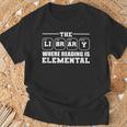 Reading Is Elemental Book Lover T-Shirt Gifts for Old Men Reading Is Elemental Book Lover T-Shirt Gifts for Old Men