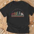 Reading Evolution Retro Books Hobby Reading T-Shirt Gifts for Old Men