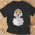 Reading Is My Favorite Sport Beagle Book Lover T-Shirt Gifts for Old Men