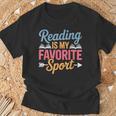 Reading Is My Favorite Sport Book Lover Saying T-Shirt Gifts for Old Men Reading Is My Favorite Sport Book Lover Saying T-Shirt Gifts for Old Men