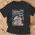 Reading Is My Favorite Sport Reader Book Lovers T-Shirt Gifts for Old Men Reading Is My Favorite Sport Reader Book Lovers T-Shirt Gifts for Old Men