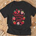 Reading Is My Jam I Love To Read Books Lover Girl T-Shirt Gifts for Old Men