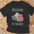 Reading Is Magic Book Reader T-Shirt Gifts for Old Men