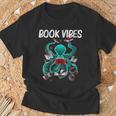 Reading For Men Women Octopus Books Geek Read Learning T-Shirt Gifts for Old Men Reading For Men Women Octopus Books Geek Read Learning T-Shirt Gifts for Old Men