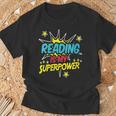 Book Nerd Gifts, Reading Is My Superpower Shirts