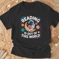 Reading Is Out Of This World Space Books Lover T-Shirt Gifts for Old Men Reading Is Out Of This World Space Books Lover T-Shirt Gifts for Old Men