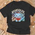 Readsolotl Axolotl Axolotl Lover Kawaii Reading Book T-Shirt Gifts for Old Men