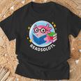Readsolotl Axolotl Reading Book T-Shirt Gifts for Old Men