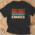 Retro Graphic Novels Superheroes Art Vintage Comic Books T-Shirt Gifts for Old Men Retro Graphic Novels Superheroes Art Vintage Comic Books T-Shirt Gifts for Old Men