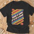 Retro Style Take a Look It's In a Book T-Shirt Gifts for Old Men
