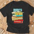 Ruby's Reading Shirt Personalized Book Reading T-Shirt Gifts for Old Men