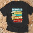 Shakira's Reading Shirt Personalized Book Reading T-Shirt Gifts for Old Men