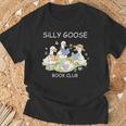 Silly Goose-Book Club Goose Reader Lover Bookish T-Shirt Gifts for Old Men