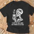 Smut Books Coffee In One Hand Dark Romance Book In The Other T-Shirt Gifts for Old Men