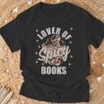 Spicy Bookish Merch Dark Romance Book Spicy Books No Trigger T-Shirt Gifts for Old Men Spicy Bookish Merch Dark Romance Book Spicy Books No Trigger T-Shirt Gifts for Old Men