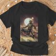 Star Wars The Book Of Boba Fett Combat Pose Portrait T-Shirt Gifts for Old Men Star Wars The Book Of Boba Fett Combat Pose Portrait T-Shirt Gifts for Old Men