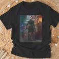 Star Wars The Book Of Boba Fett Fennec Shand Portrait T-Shirt Gifts for Old Men