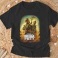 Star Wars The Book Of Boba Fett Group Shot Desert Poster T-Shirt Gifts for Old Men Star Wars The Book Of Boba Fett Group Shot Desert Poster T-Shirt Gifts for Old Men