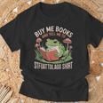 STFUATTDLAGG Shirt Buy Me Books T-Shirt Gifts for Old Men