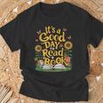 Student It's A Good Day To Read a Book Back To School T-Shirt Gifts for Old Men