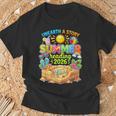 Summer Reading 2026 Unearth a Story Book Reading T-Shirt Gifts for Old Men