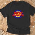 Super Grandpa Comic Book Style Superhero T-Shirt Gifts for Old Men Super Grandpa Comic Book Style Superhero T-Shirt Gifts for Old Men