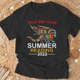 Tails And Tales Summer Reading 2022 Book Reading Teen Dragon T-Shirt Gifts for Old Men Tails And Tales Summer Reading 2022 Book Reading Teen Dragon T-Shirt Gifts for Old Men