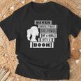 Never Underestimate Power Of Girl With Book Feminist Cute T-Shirt Gifts for Old Men Never Underestimate Power Of Girl With Book Feminist Cute T-Shirt Gifts for Old Men