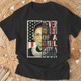Never Underestimate The Power Of A Girl With A Book T-Shirt T-Shirt Gifts for Old Men