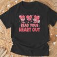 Valentine Day Book Read Your Heart Out Lovers Teacher Kids T-Shirt Gifts for Old Men Valentine Day Book Read Your Heart Out Lovers Teacher Kids T-Shirt Gifts for Old Men